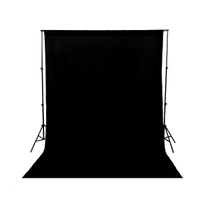 Solid Color Photography Background Backdrop Cloth Black Screen Background Stands Support Cloth For Photo Studio Video Portrait